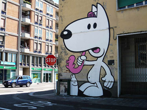 Graffiti Dog